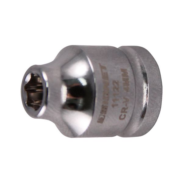 1/4"DRx 6 mm ショートソケット