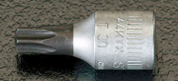 1/4"DR/T15 [Torx]ビットソケット(イシ
