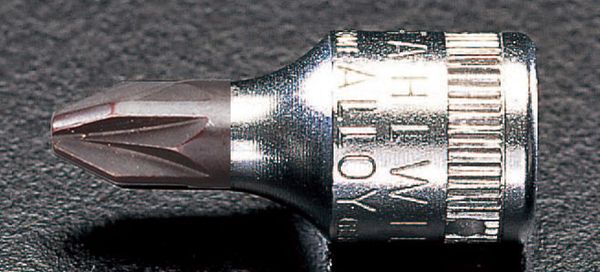 1/4"DRx#2 [Pozidriv]ビットソケット