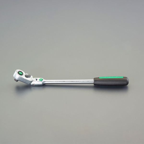 3/8"DR/300mm ラチェットハンドル(首振型)