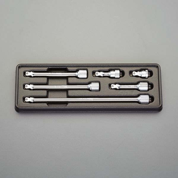 3/8"DR スイベルエクステンションバーセット(6本組)