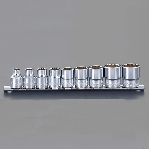 3/8"DR ソケットセット(9個組/12角)