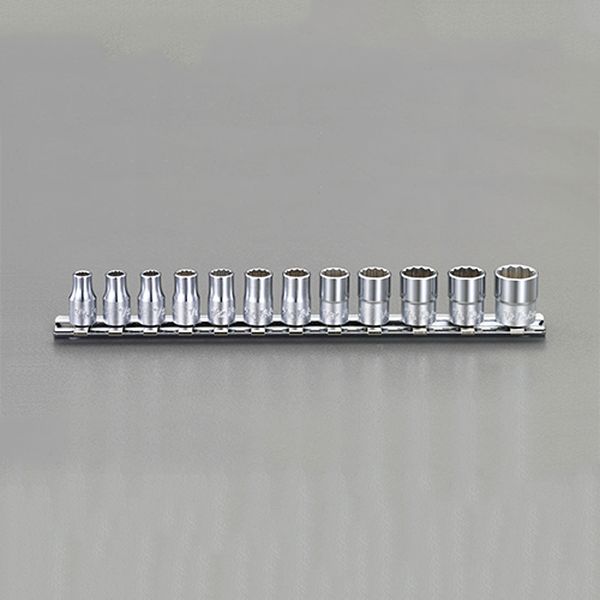 3/8"DR ソケットセット(12個組/12角)