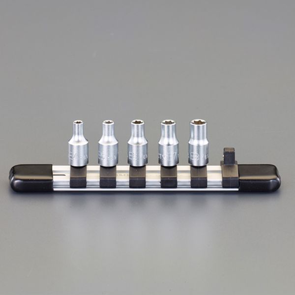 1/4"DR/E4-E8 [Torx]ソケットセット(5個組)