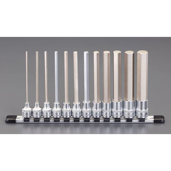 1/2"DR/3-22mm [HEX] 超ロングビットソケットセット