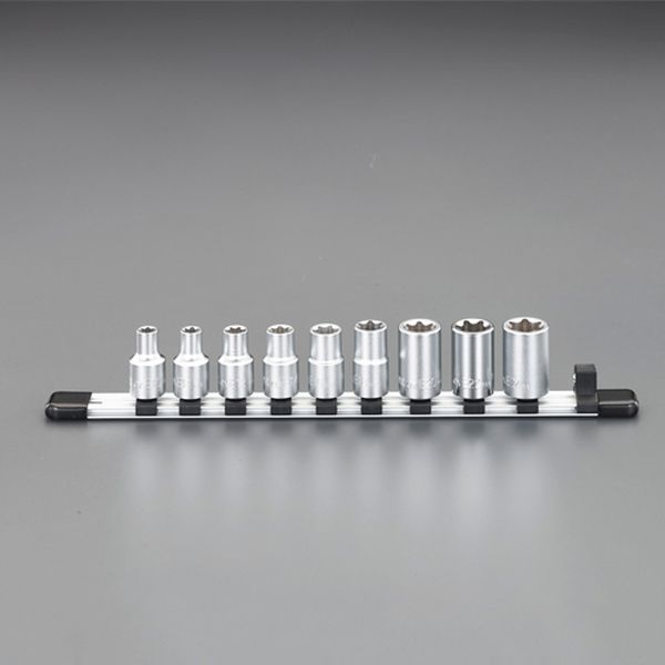 1/2"DR/E10-E24 [Torx] ソケットセット(9個組)