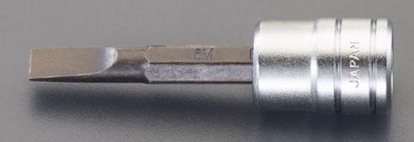 1/4"DR/6x1.0mm(-)ﾋﾞｯﾄｿｹｯﾄ