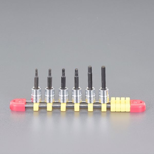 1/4"DRx1/8"-1/4" [INHEX]ビットソケットセット