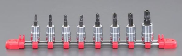 3/8"DR/T20-T55ｼｮｰﾄﾄﾙｸｽﾋﾞｯﾄｿｹ