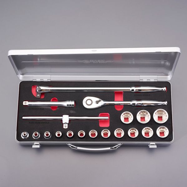 1/2"DR ソケットレンチセット(19個組)