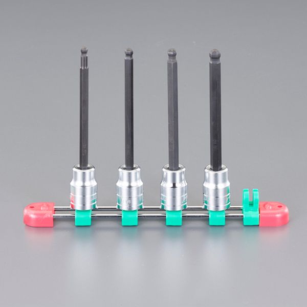 1/2"DRx5-8mm [Ball-Hex]ロングビットソケットセット