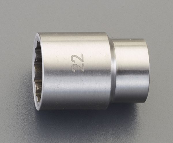 1/2"DR/21mm ｿｹｯﾄ(ｽﾃﾝﾚｽ製)