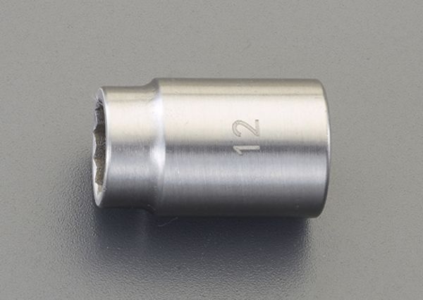 3/8"DR/20mm  ｿｹｯﾄ(ｽﾃﾝﾚｽ製)