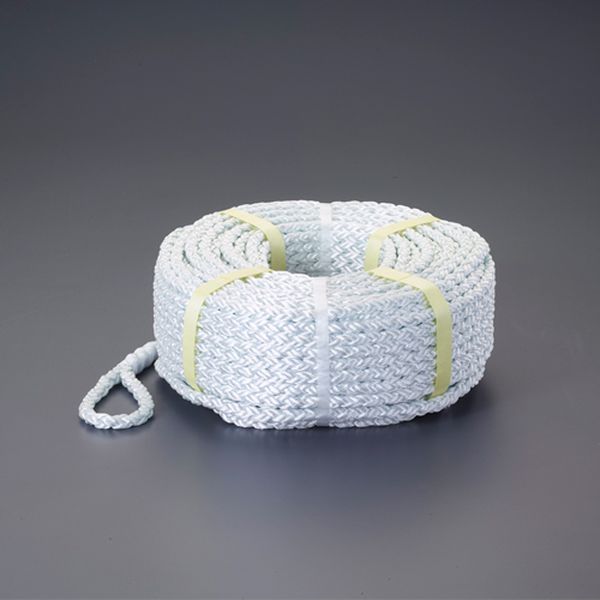 9mmx 50m ナイロンクロスロープ(八打・電動ウインチ用)