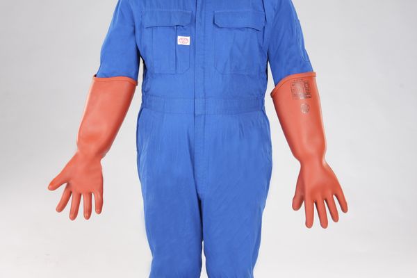 [L] 高圧用絶縁手袋(胴太型/7000