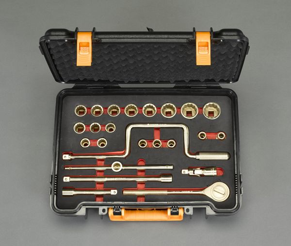 1/2"DR/17点 ソケットレンチセット(ノンスパ