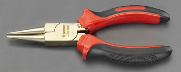 150mm プライヤー(ラウンドノーズ・ノンスパーキ