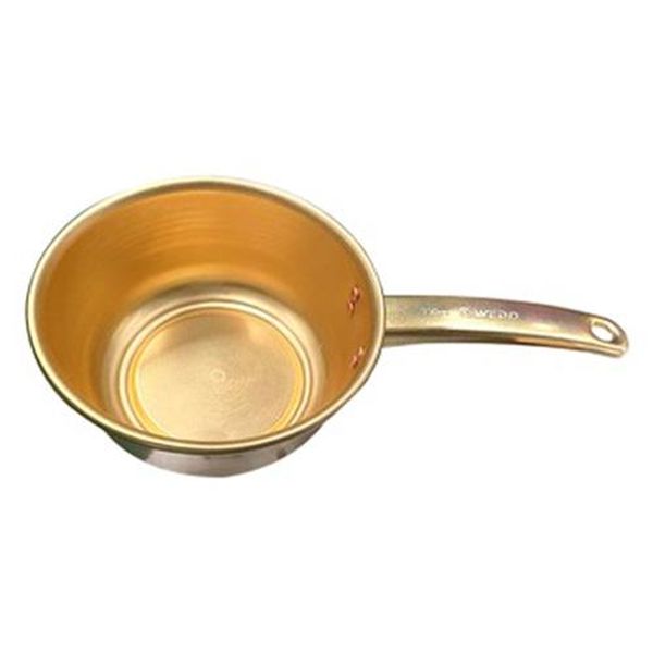 φ160x80mm ひしゃく (ノンスパーキング・真鍮製)