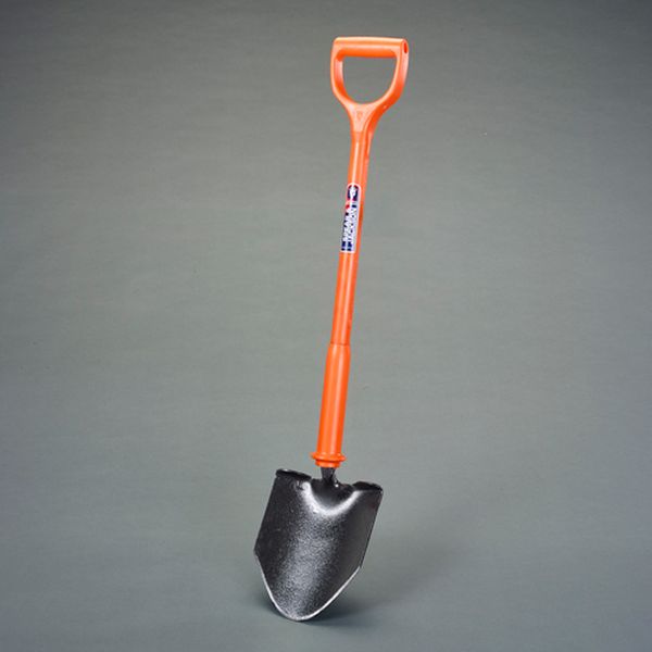 190x240x 950mm 絶縁ショベル(先丸・グラスファイバー