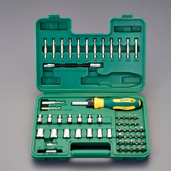 1/4インチHex ドライバービットセット(ラチェット式)