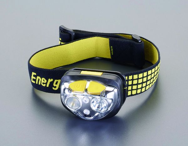 [単4x3本]ﾍｯﾄﾞﾗｲﾄ/LED(赤･緑･白