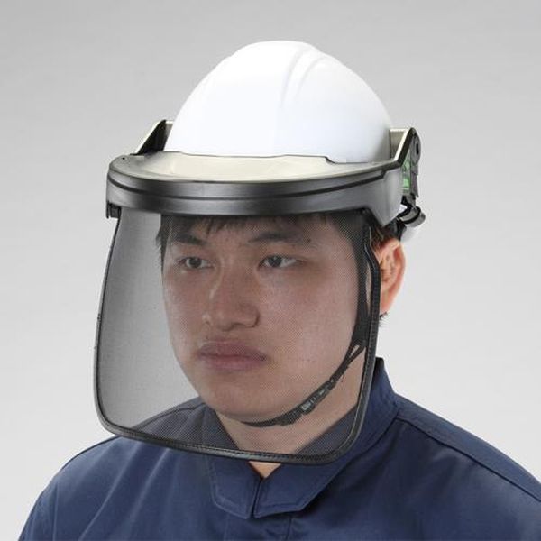 フェイスプロテクター（ヘルメット取付型）