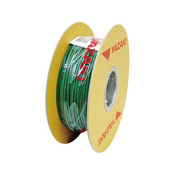 0.5m㎡x100m AVS/緑自動車用コード