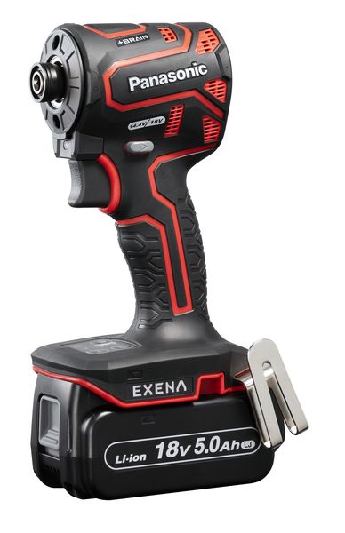 DC18.0V/5.0Ah インパクトドライバー(赤/充電式)