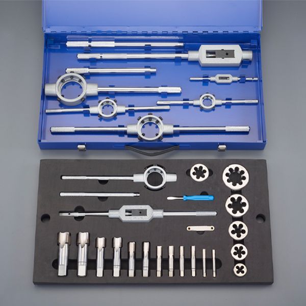 G1/8インチ-G1インチ タップダイスセット(G/HSS)