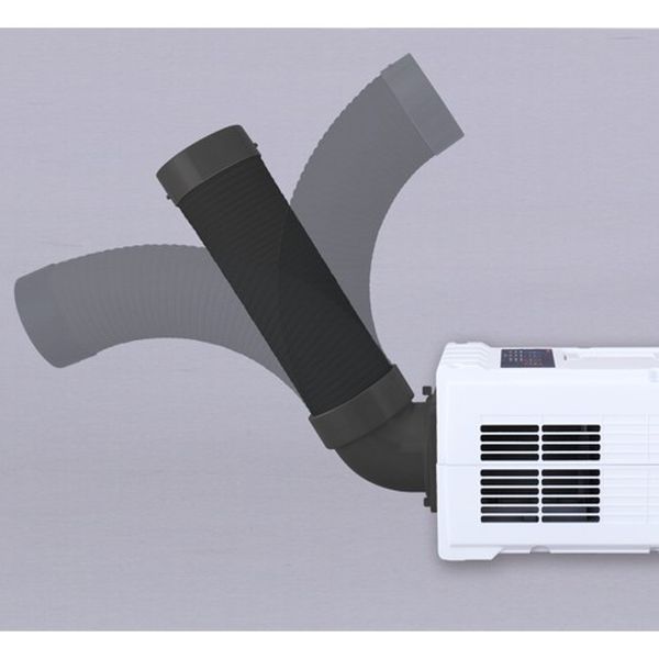 φ90x350mm 冷風延長ダクト