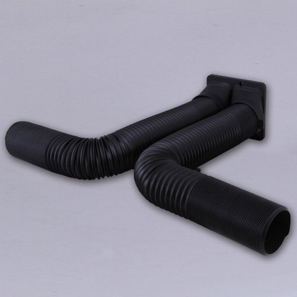 φ 90mmx0.3-1.5mm 排熱ダクト(伸縮式)