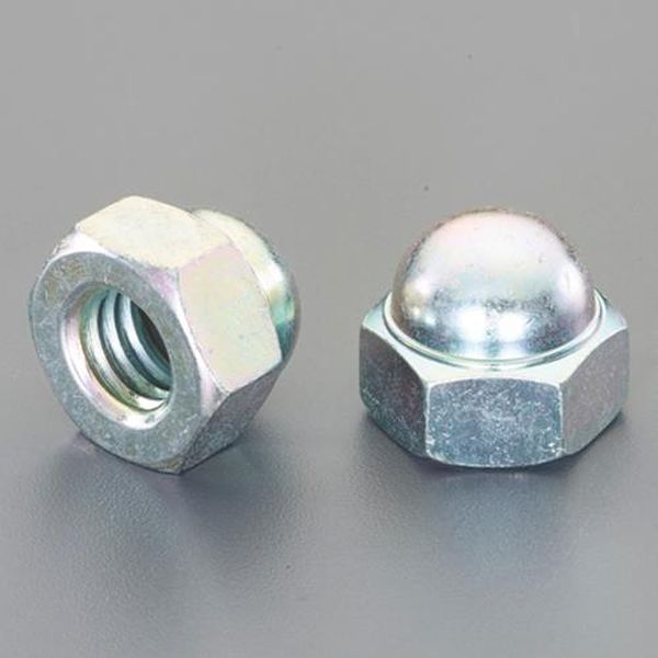 W3/8 袋ナット (三価ホワイトメッキ/2個)