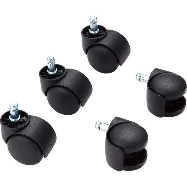 チェアー用ナイロンキャスター(黒)