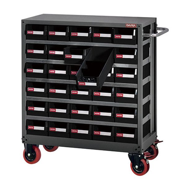 880x400x880mm/5列 6段 パーツキャビネット