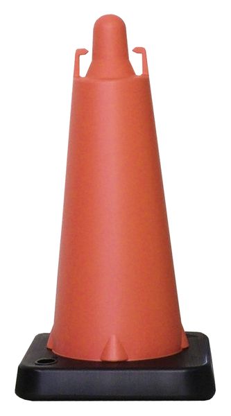 366x366x700mm コーン・ウエイト付(赤/反射無/2本)