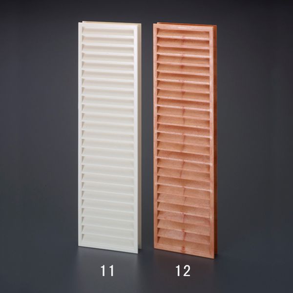 150x600mm 立型ドア用ガラリ(チーク)