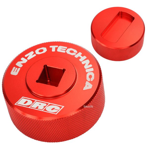 ED59-37-203 ディーアールシー DRC ENZO×DRC コラボツール ベースバルブジグ SHOWA AOS用 赤