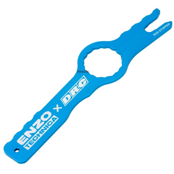 ED59-37-310 ディーアールシー DRC ENZO×DRC コラボツール フォークキャップ スピンナー KYB/SHOWA用 青