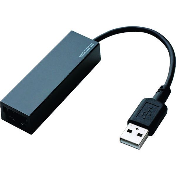 USB2.0 LANアダプター Type-A ブラック