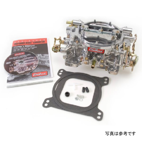 Carburetor Performerシリーズ 4-Barrel 600 CFM Manual Choke Satin Finish