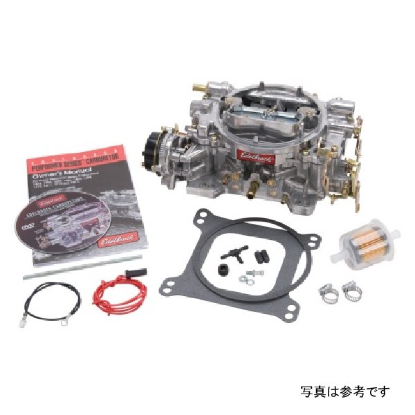 Carburetor Performerシリーズ 4-Barrel 600 CFM Electric Choke Satin Finish