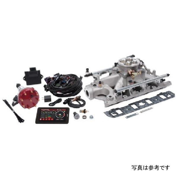 Pro Flo 4 Fuel インジェクション Kit Seq Port フォード 289-302 ci 550 HP 29 LbHr Injectors Satin