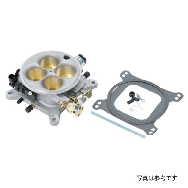 スロットルボディ Victor EFI 4-Barrel  Style Flange 1.75In Bores Die Cast