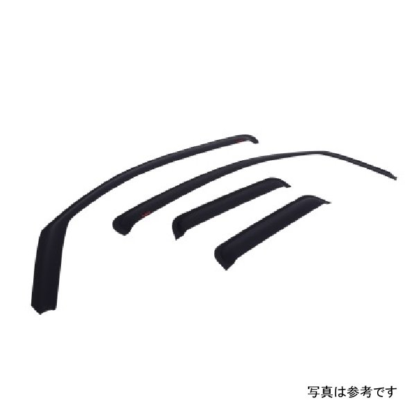 09-12 Dodge Ram F/S Pickup Quad Cab In-Channel Window Visors - 4個 - Matte ()