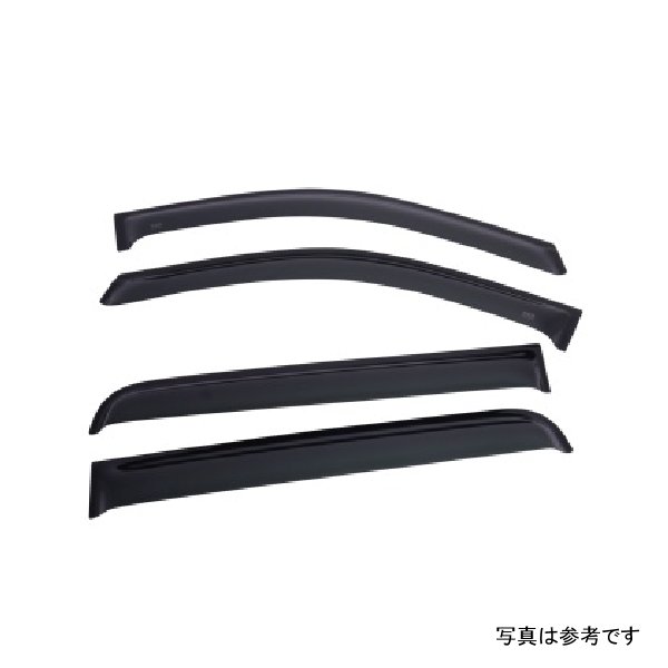 15+ フォード F150 Super Cab 15+ Tape-On Window Visors - 4個