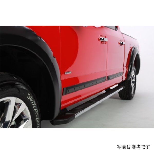 Crew Cab フロント 45in リア 34.5in Bolt-On Look Body Side Moldings ()