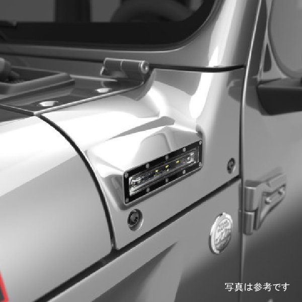 18-24 Jeep ラングラー VSL LED Light VSL JL/JT Billet Silver