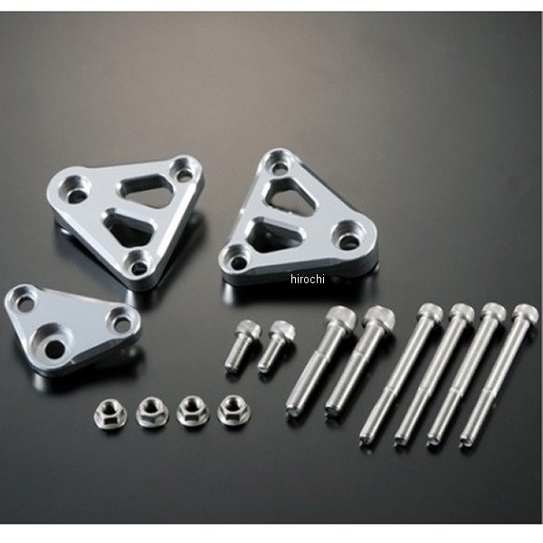 エンジンハンガー 3点セット ゼファー1100 シルバー