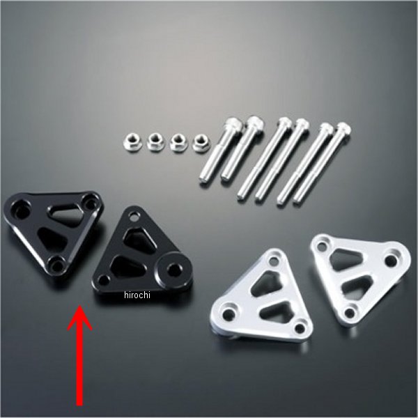 エンジンハンガー 2点セット ゼファー1100 黒