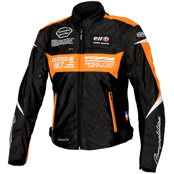 春夏モデル イデアールメッシュジャケット 黒/オレンジ